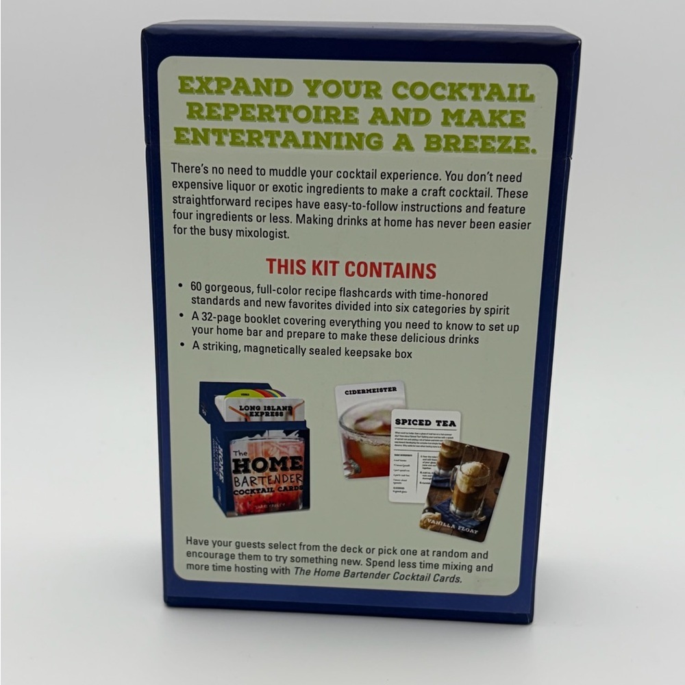 The Home Bartender Cocktail Cards - Picture 2 of 3